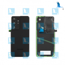 Backcover - GH82-24499A - Black (Phantom Black) - Galaxy S21 Ultra 5G (G998) - Service pack