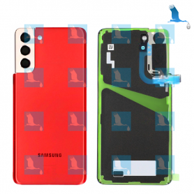 Backcover - GH82-24505G - Red (Phantom Red) - Galaxy S21+ 5G (G996) - Service pack