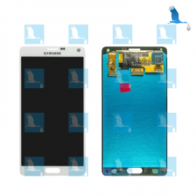 LCD + Touch - GH97-16565A - White - Samsung Galaxy Note 4 - N910F - qor