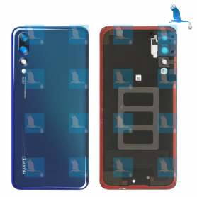 Battery cover - 02351WRT - Blue (Midnight blue) - Huawei P20 Pro (CLT-L29) - original - qor
