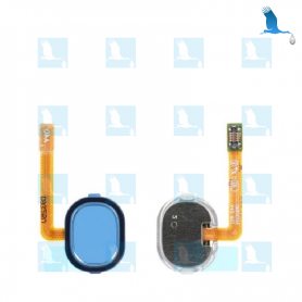 Home button with flex - GH96-12484C - Blue - Galaxy A40/A405F