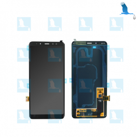 LCD - Black - Samsung Galaxy A8+ (2018) A730F