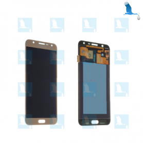 LCD, Touchscreen  - Gold - Galaxy  J7 (J700F)