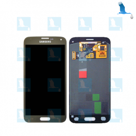 Display + Touchscreen - Gold - Samsung Galaxy S5 mini - GH97-16147D