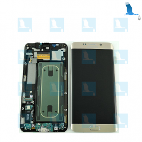 LCD + accessories  - Gold - Samsung Galaxy S6 Edge +