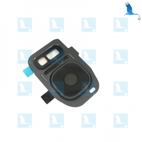 Camera Ring Lens + Flash Lens - Black - Galaxy S7/S7 Edge