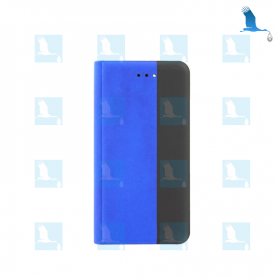 copy of iPhone SE 2Gen. / 8 / 7 - Book Case Fashion - Blue/Black