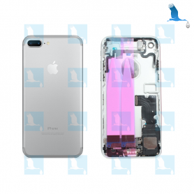 Back Cover Housing Assembly - Silver - iP7+ QA