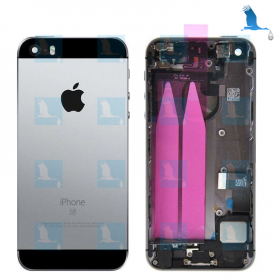 Back Cover Housing Assembly - Grey - iPhone 5S - QA