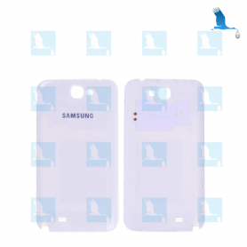 Back cover batterie - White - Samsung Galaxy Note 2 - N7100F - oem