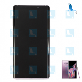 Note 9 , LCD + Frame - GH97-22269E,GH97-22270E - Purple (Lavender Purple) - Galaxy Note 9 - N960 - qor