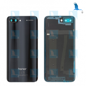 Back cover - Battery cover - 02351XPC - Midnight black - Huawei Honor 10 (COL-AL00/COL-L29) - oem
