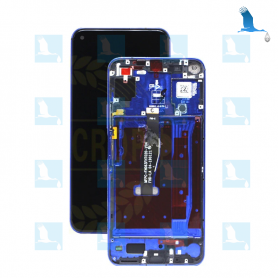 LCD + Touchscreen + Frame - 02352TNQ - Blue - Huawei Nova 5T (YAL-L61) / Honor 20 - (YAL-L21) - oem