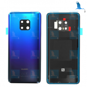 Back cover, Battery cover - 02352GDG - Twilight - Huawei Mate 20 Pro (LYA-L29) - oem