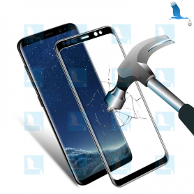 S8+ Tempered glass protection with adhesive - Samsung Galaxy S8+ (G955)