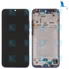 LCD + Touch+ Frame - 5610100380B6 - Not just blue - Xiaomi Mi A3 - oem