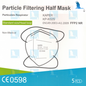 Mask FFP2 - Packaging 5 pieces - delivery included