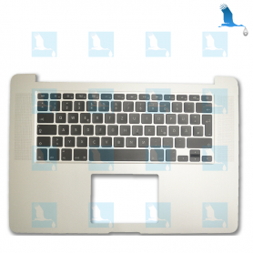 Top case - Silver - Clavier Suisse - Macbook Pro A1378 15