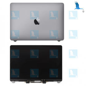 LCD full Screen with Frame - Gray - MacBook A1706 / A1708 - QON