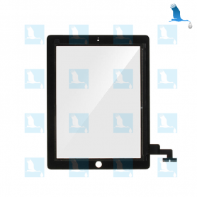 Digitizer + Home Button - Black - iPad 2 (A1395) WiFi - QA