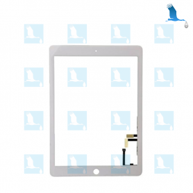 Digitizer - White  - iPad 2017 - iPad 5 - A1822 / A1823 - without Home-Taste - oem