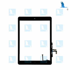 Touchscreen + Home Button - Black - iPad Air (A1474/A1475/A1476) / iPad 5 A1822 - ori