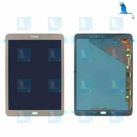 LCD Display + Touchscreen - Gold - Samsung Galaxy Tab S2 9.7 SM-T810 /SM-T815 - GH97-17729C