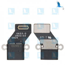 Charging Port + flex connector - G949-00064-01/G940-00022-01 - Pixel 4A (4G - G025J/G025N)  & 5G (G025I) - or