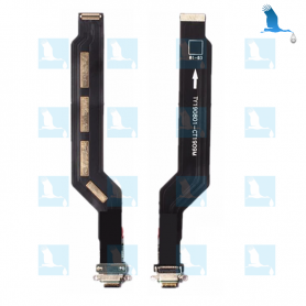 Charging flex connector - 1041100061 - OnePlus 7 (GM1901, GM1903) - oem