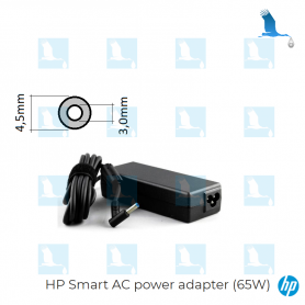 AC adapter HP N18152 - 220V - 65W - 19.5V - 3.33A - diameter 4,5 x 3 mm