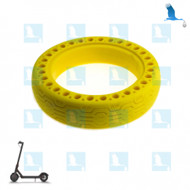8.5" Solid tyre - Yellow - Fluorescent - Non-inflating - Xiaomi Electrique Scoter M365 & M365 Pro
