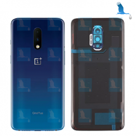 Back Cover - Battery Cover - Mirror Blue - OnePlus 7 (GM1901, GM1903) - oem