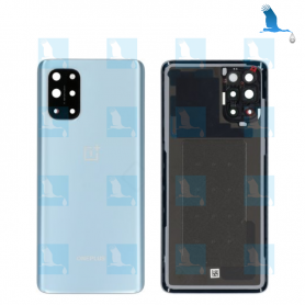 Back cover - Battery cover - 2011100208 - Lunar Silver - OnePlus 8T (KB2003) - oem