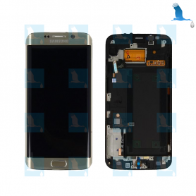 LCD, Touchscreen - Gold - Samsung S6 Edge (SM-G925)