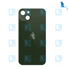 Back cover glass  - Big hole - Green - iPhone 13 mini - oem
