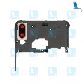 Antenna Cover + Camera Lens - Coral Red - Huawei Y9 2019 (JKM-LX1 / JKM-L23 / JKM-LX3) - ori