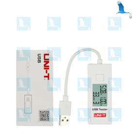 UNIT testeur mobile USB (V, A, mAh)