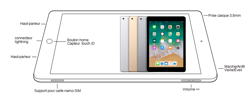 iPad 5 - A1822/23